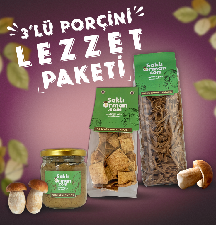 3 Lü Porçini Lezzet Paketi